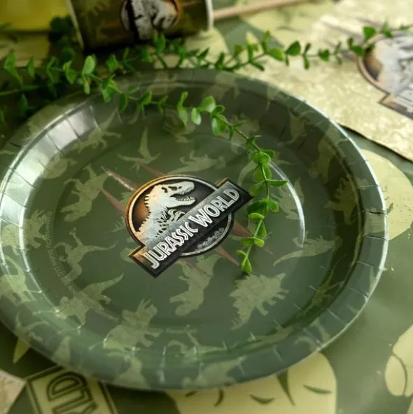 Jurassic World Papperstallrikar 23 cm 6-pack