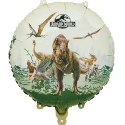 Jurassic World Rund Folieballong 35 cm