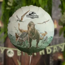 Jurassic World Rund Folieballong 35 cm