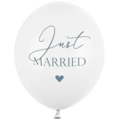 Just Married Latexballonger