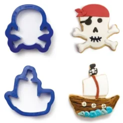 Kakformar Piratskepp och Döskalle