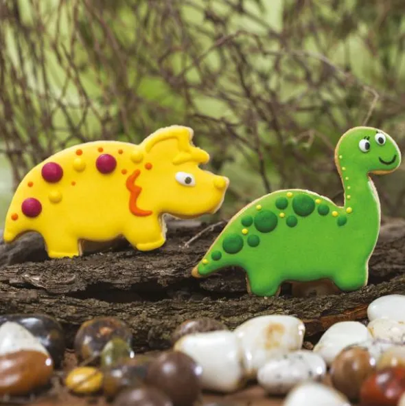 Kakformar Söta Dinosaurier