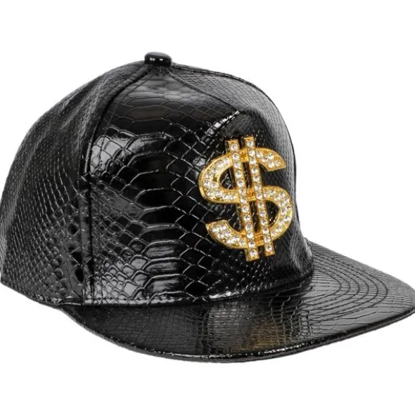 Keps Dollartecken Svart