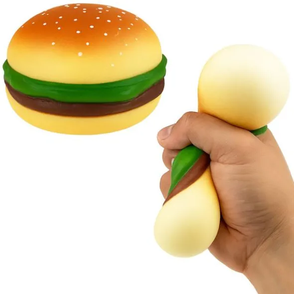 Klämleksak Hamburgare