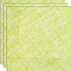Komposterbara Servetter Limegrön Solid Color