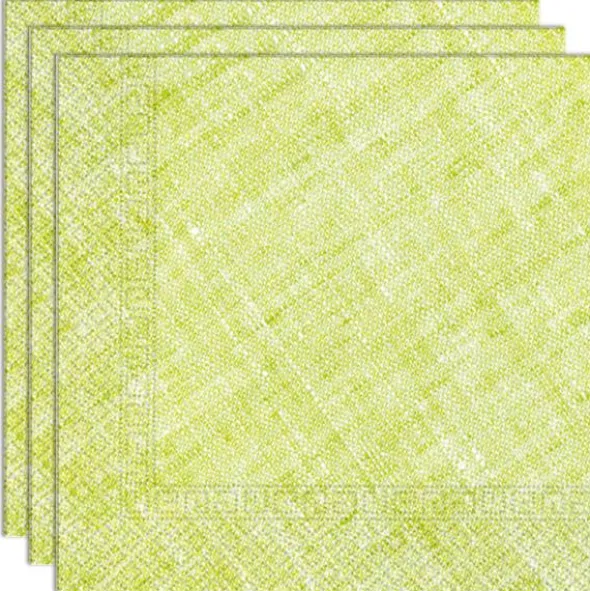 Komposterbara Servetter Limegrön Solid Color