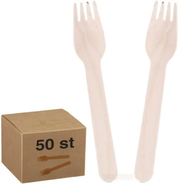 Komposterbara Trägafflar 50-pack