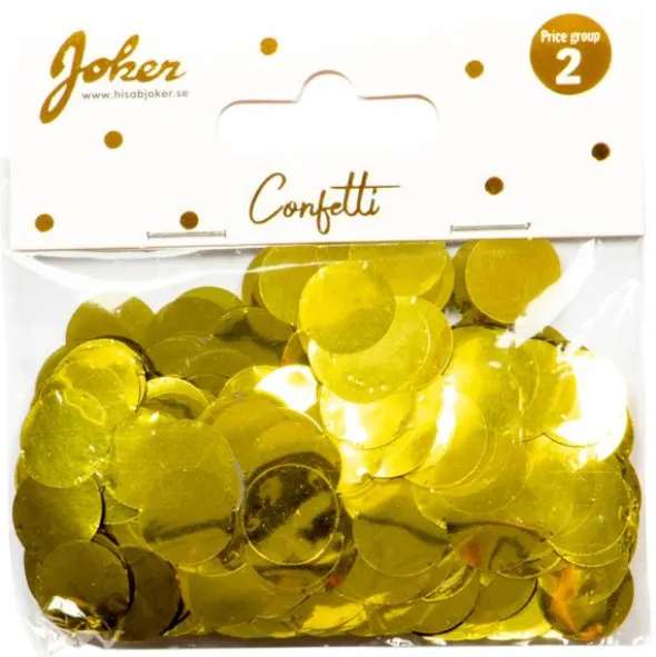 Konfetti Dots Guld