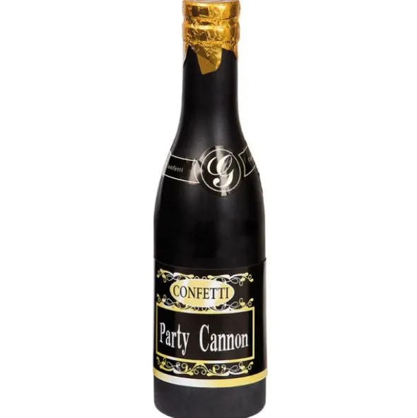 Konfettikanon Champagneflaska