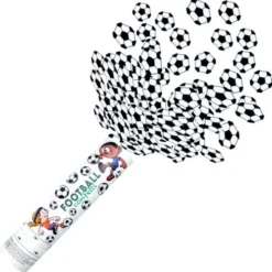 Konfettikanon Fotbollar 25 cm