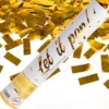 Konfettikanon Guld Folie 28 cm