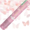 Konfettikanon Rosa Fjärilar 20 cm