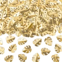 Konfetti Löv Metallic Guld