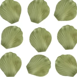 Konfetti Rosenblad Olivgrön
