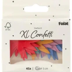 Konfetti Stjärnor 45-pack