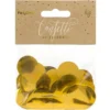 Konfetti Stora Prickar Guld