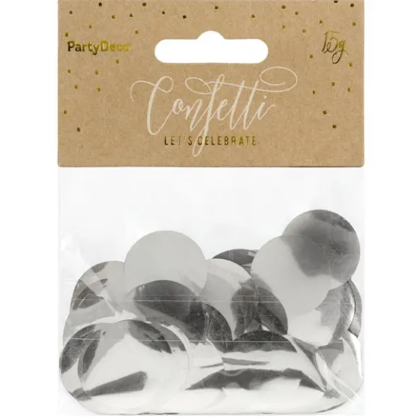 Konfetti Stora Prickar Silver