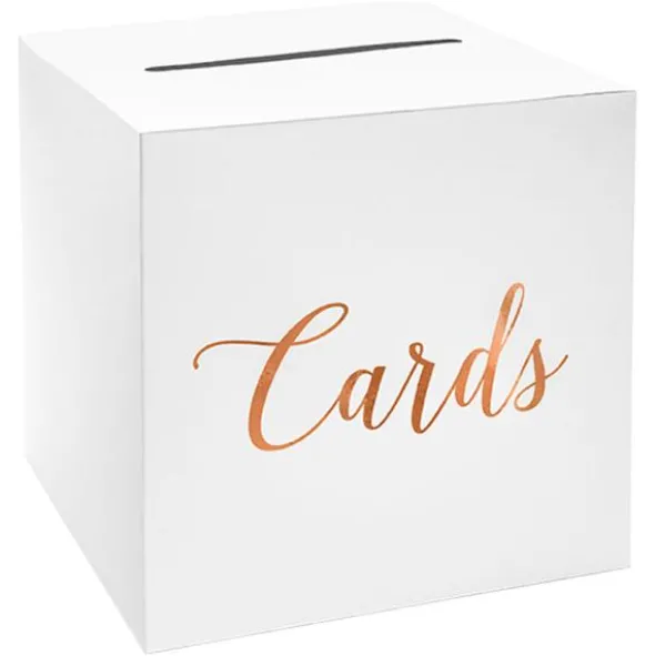 Kortlåda Cards Roséguld