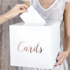 Kortlåda Cards Roséguld