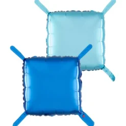 Kuddballonger Blå/Pastellblå 4-pack