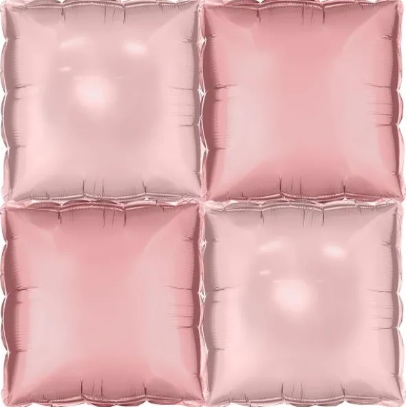 Kuddballonger Dammrosa 4-pack