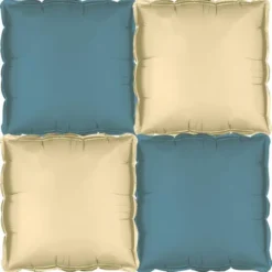 Kuddballonger Marinblå/Beige 4-pack