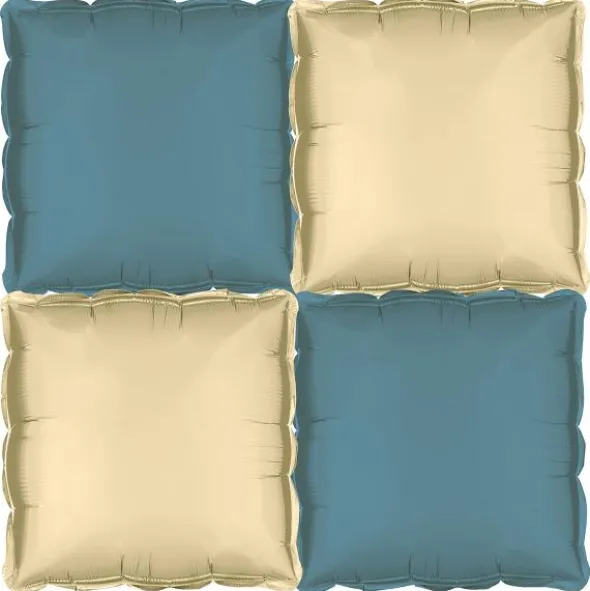 Kuddballonger Marinblå/Beige 4-pack