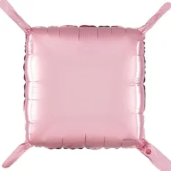 Kuddballonger Silver/Pastellrosa 4-pack
