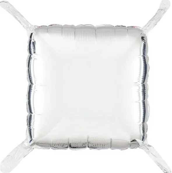 Kuddballonger Silver/Pastellrosa 4-pack