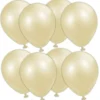Latexballonger Antikguld 13 cm (25-pack)