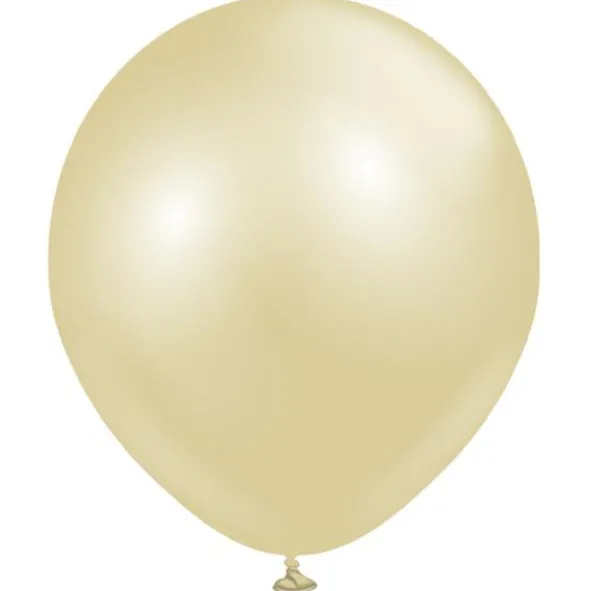 Latexballonger Antikguld 45 cm (5-pack)
