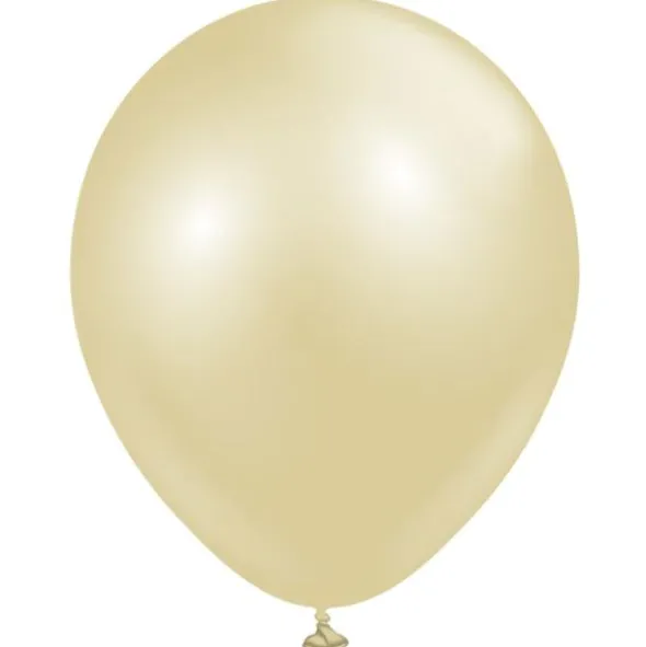 Latexballonger Antikguld 30 cm (10-pack)