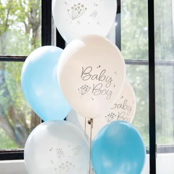 Latexballonger Baby Boy Mix 6-pack
