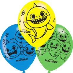 Latexballonger Baby Shark Party