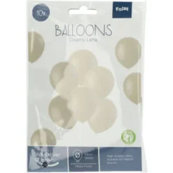 Latexballonger Beige Creamy Latte