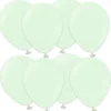 Latexballonger Blekgrön 13 cm (25-pack)