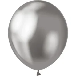 Latexballonger Chrome Grafit Platinum