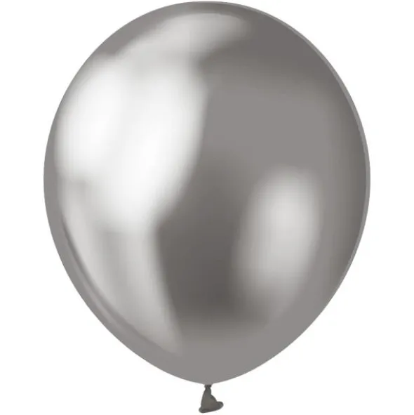 Latexballonger Chrome Grafit Platinum