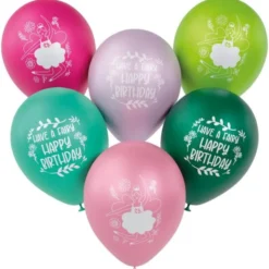 Latexballonger Fabulous Fairy 6-pack