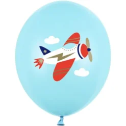 Latexballonger Flygplan 50-pack