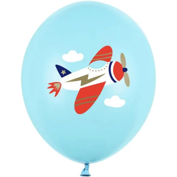 Latexballonger Flygplan 50-pack