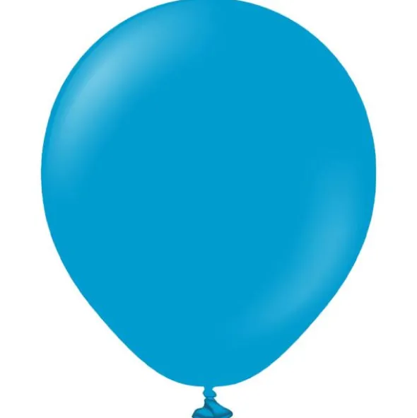 Latexballonger Karibisk Blå 45 cm (5-pack)