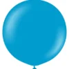 Latexballonger Karibisk Blå 60 cm 2-pack