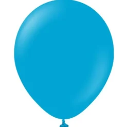 Latexballonger Karibisk Blå (10-pack)