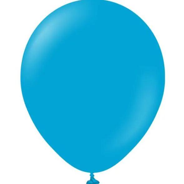 Latexballonger Karibisk Blå (10-pack)