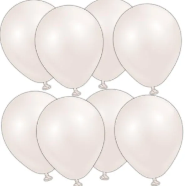 Latexballonger Krämbeige 13 cm (25-pack)