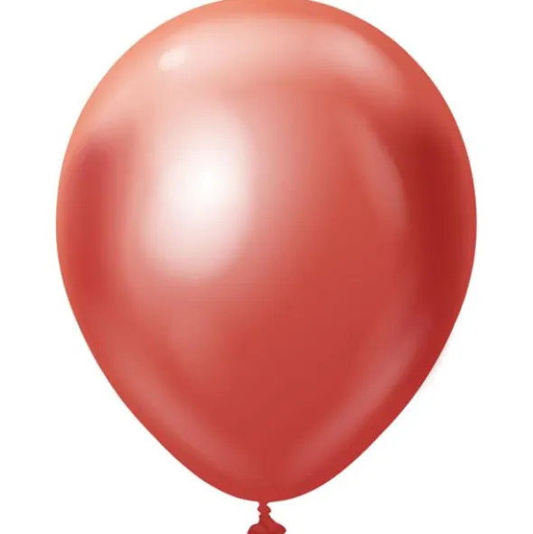 Latexballonger Kromröd 30 cm (10-pack)