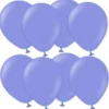 Latexballonger Lavendelblå 13 cm (25-pack)