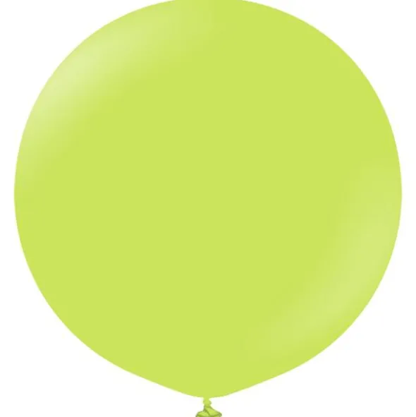 Latexballonger Limegrön 60 cm 2-pack