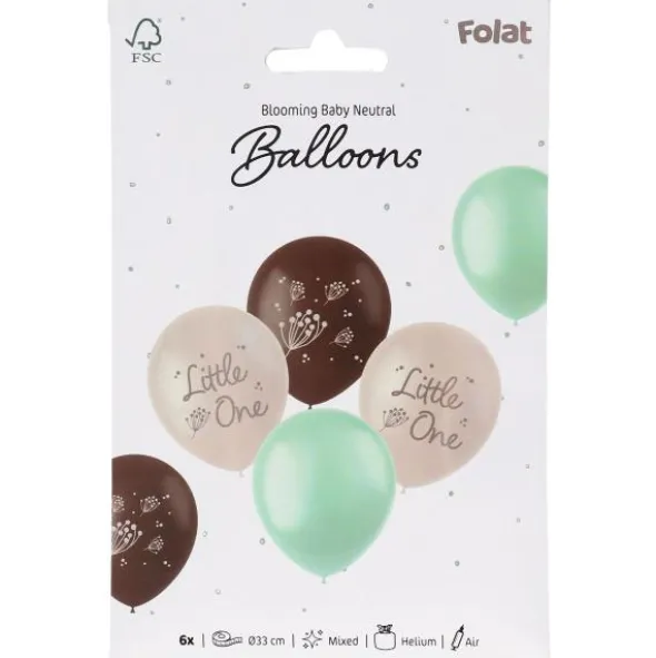 Latexballonger Little One Mix 6-pack